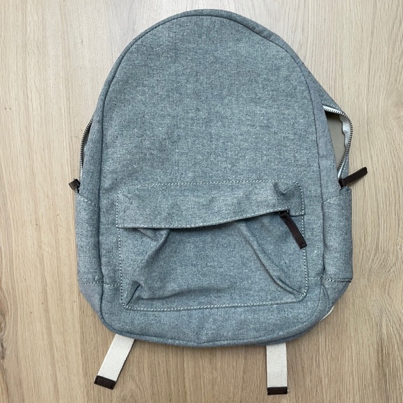 everlane mini backpack ReNew Transit In Slate Grey, Polyester one interior and one exterior water bottle holder Everlane | Bags | Sage